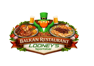 Looney's Sportsbar Balkan Restaurant Logo